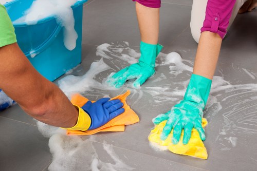 Deep cleaning carpets in a Camden Town commercial space